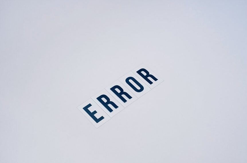errors require attention troubleshoot 6162083651